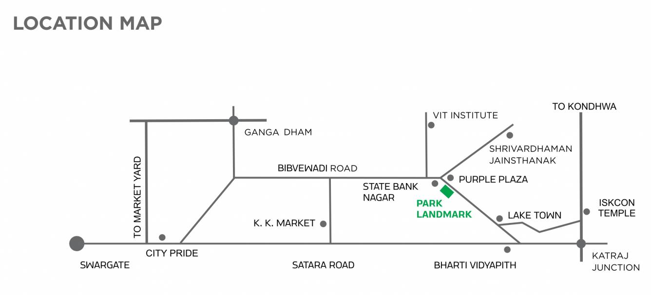  park landmark phase ii Location Plan