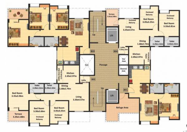 Images for Cluster Plan of Nyati Enchante III