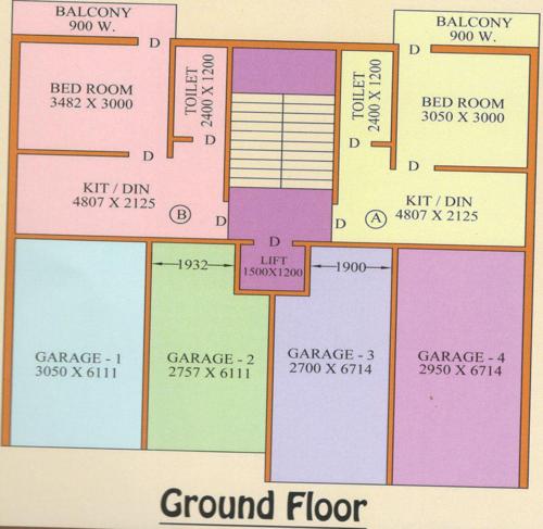 Images for Cluster Plan of Siddhi Vinayak Vinayak Apartment 3