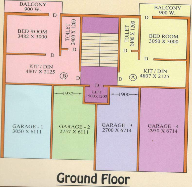 Images for Cluster Plan of Siddhi Vinayak Vinayak Apartment 3