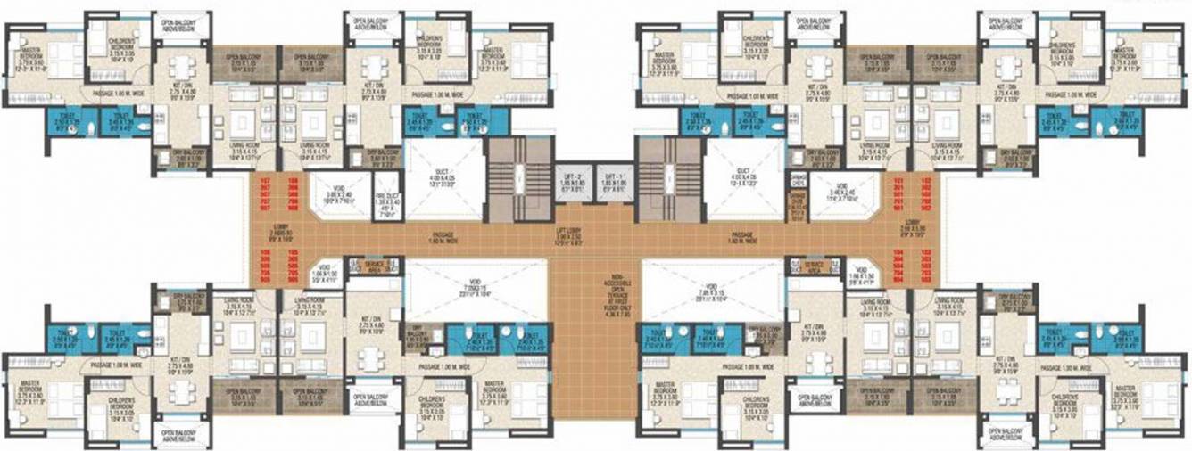 Images for Cluster Plan of Bandal Sudatta Sankul B Building