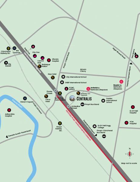 Images for Location Plan of Mahindra Centralis Tower 2