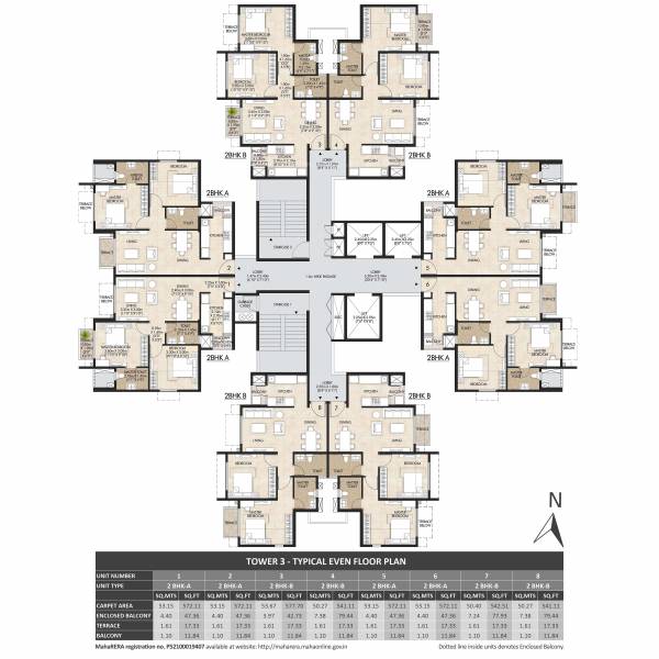 Images for Cluster Plan of Mahindra Centralis Tower 3