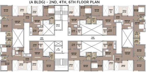 indigo Images for Cluster Plan of Aakar Indigo