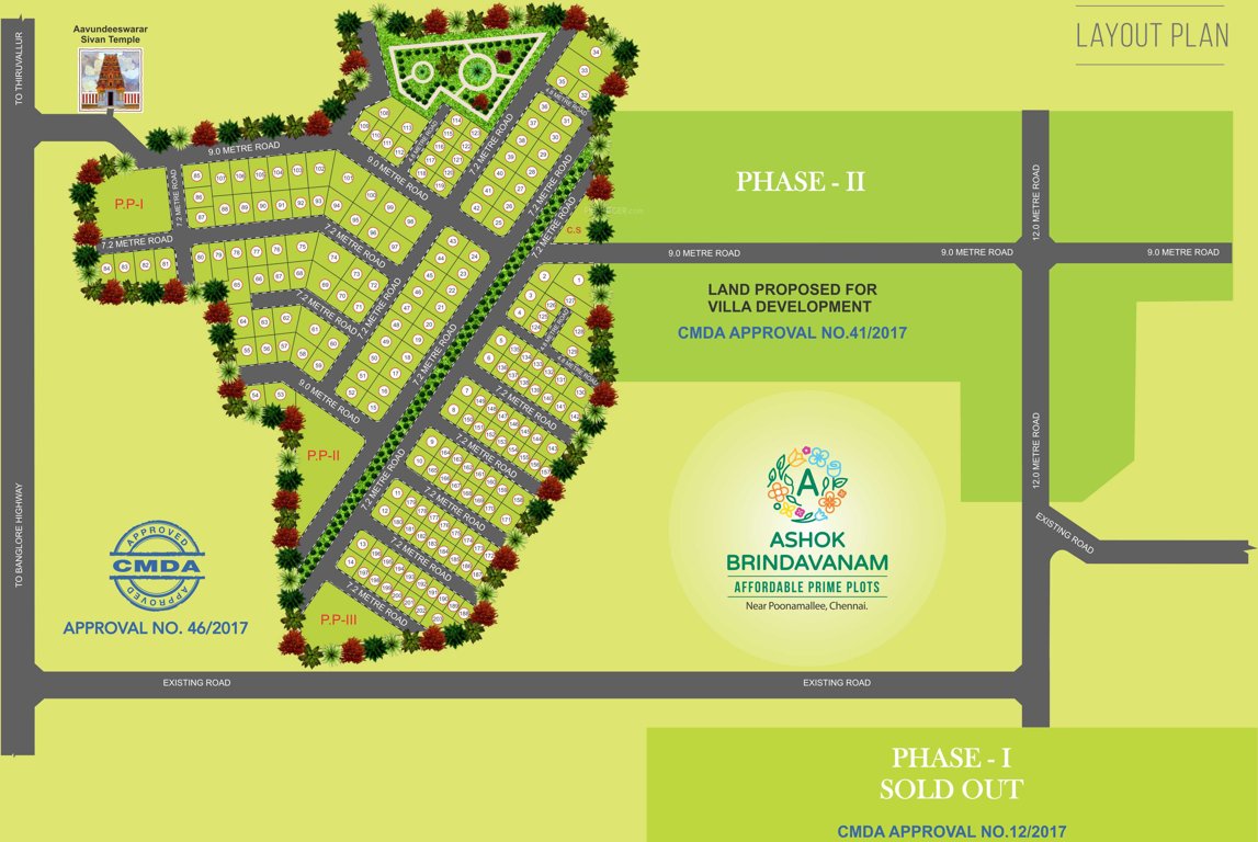 Images for Layout Plan of Ashok Ashok Brindavanam