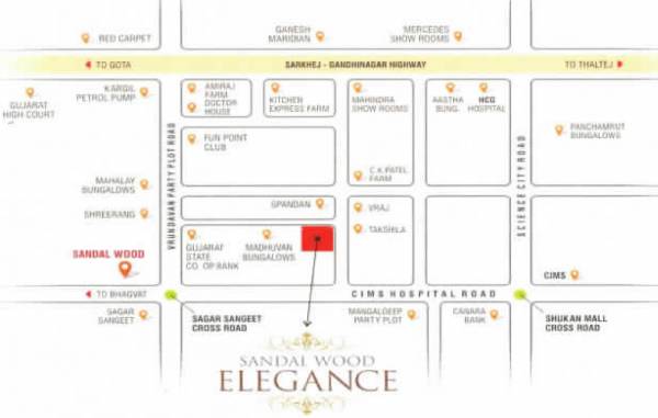 Images for Location Plan of Siddhi Sandalwood Elegance