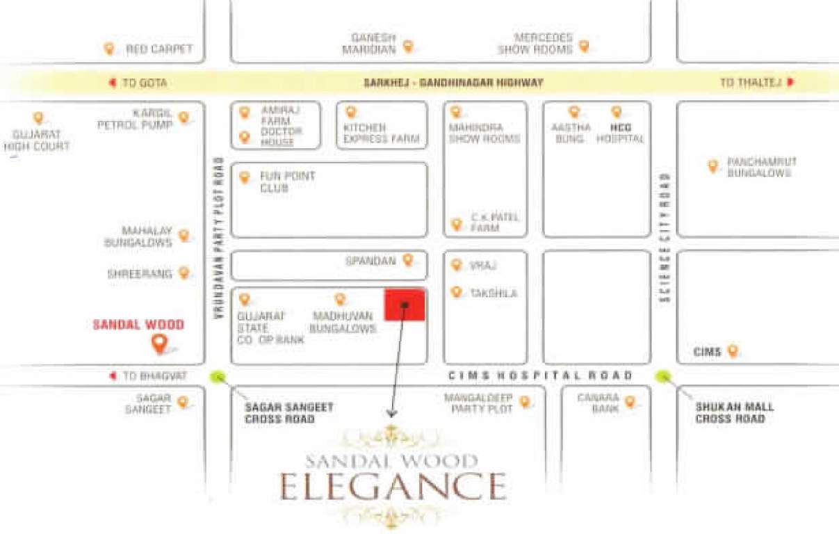 Images for Location Plan of Siddhi Sandalwood Elegance