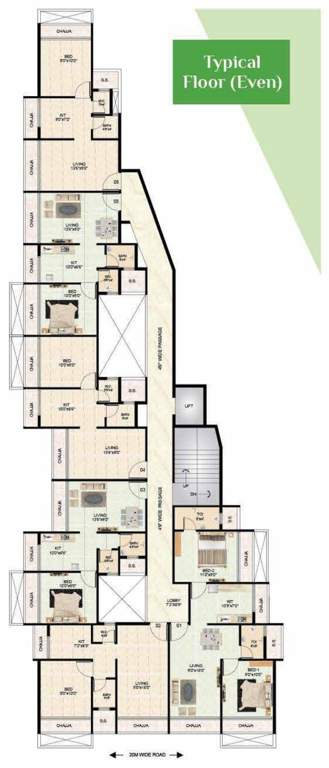 Images for Cluster Plan of Skytech Neelkanth Green