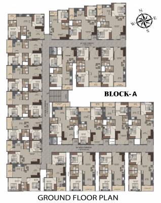  sangam-grand Cluster Plan for ground Floor