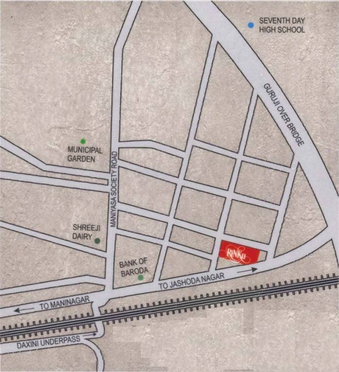 Images for Location Plan of JK Rinku Apartments