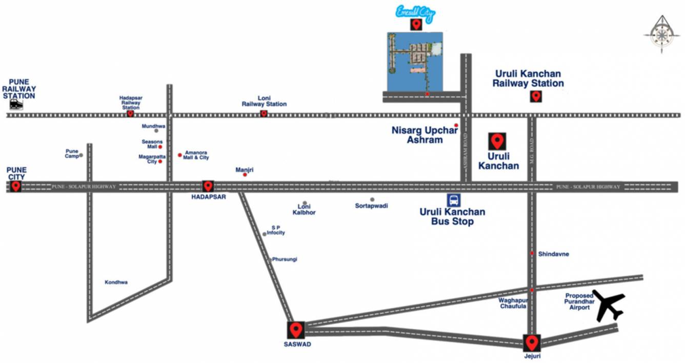 Images for Location Plan of Sri Venkateshwar Emerald City