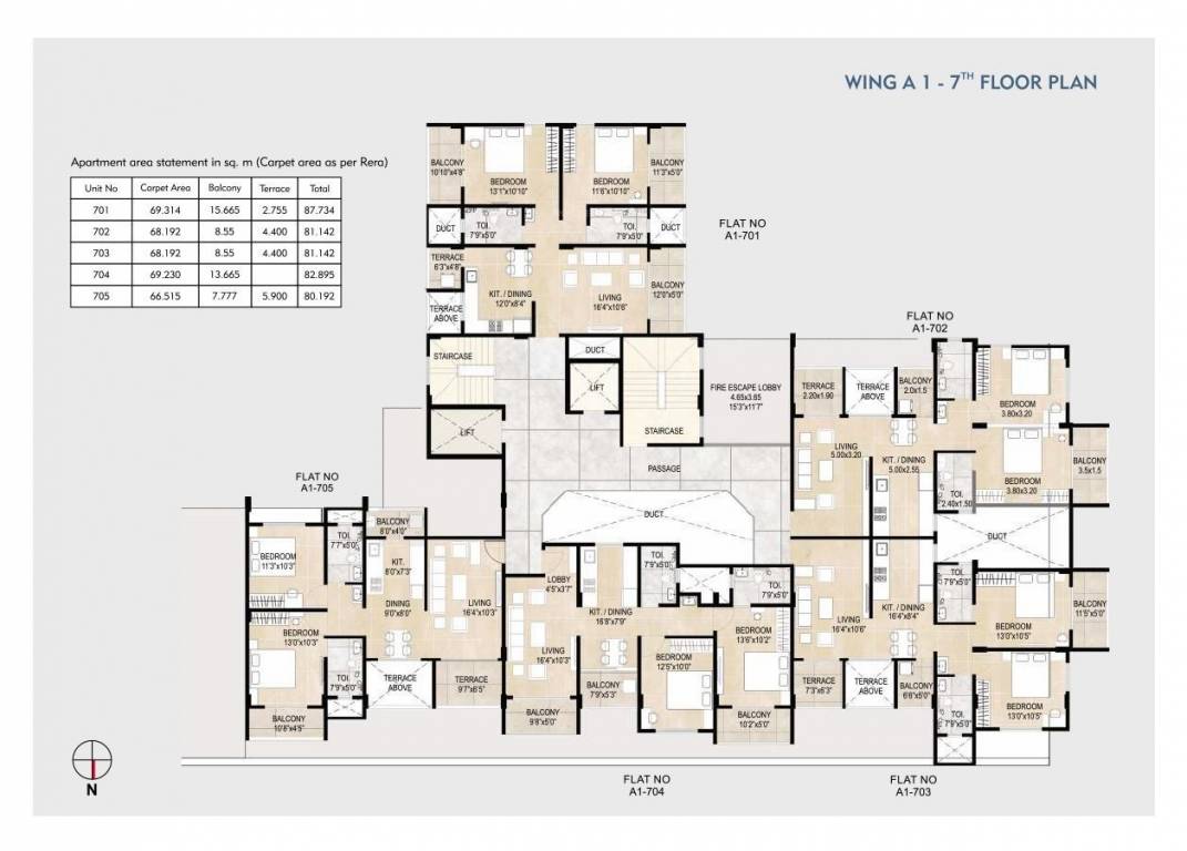 madhukosh A1 Cluster Plan