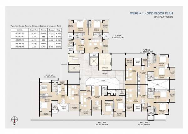  madhukosh A1 Cluster Plan
