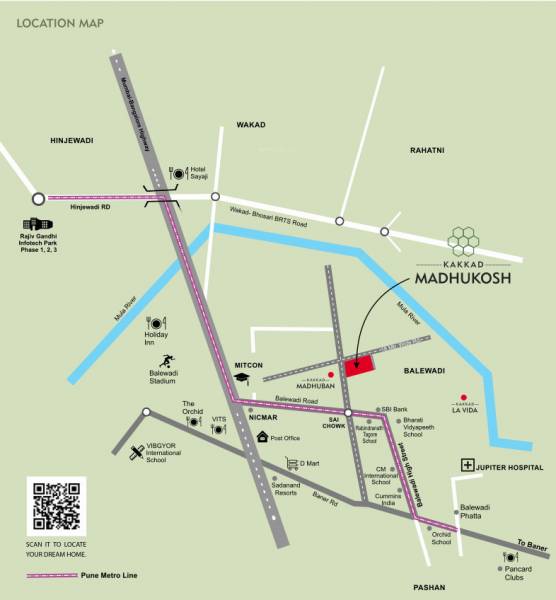  madhukosh Location Plan