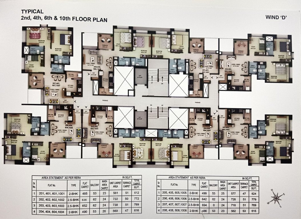 tranquility annexe A Wing Cluster Plan