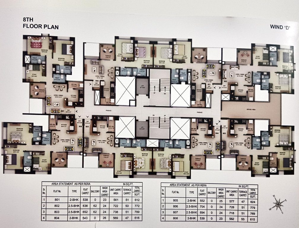  tranquility annexe A Wing Cluster Plan