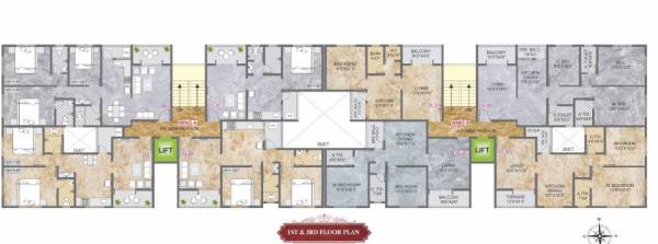  rajgad B Building Cluster Plan