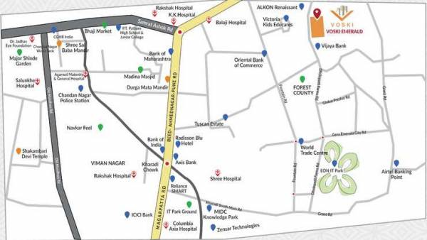  emerald-ii Location Plan