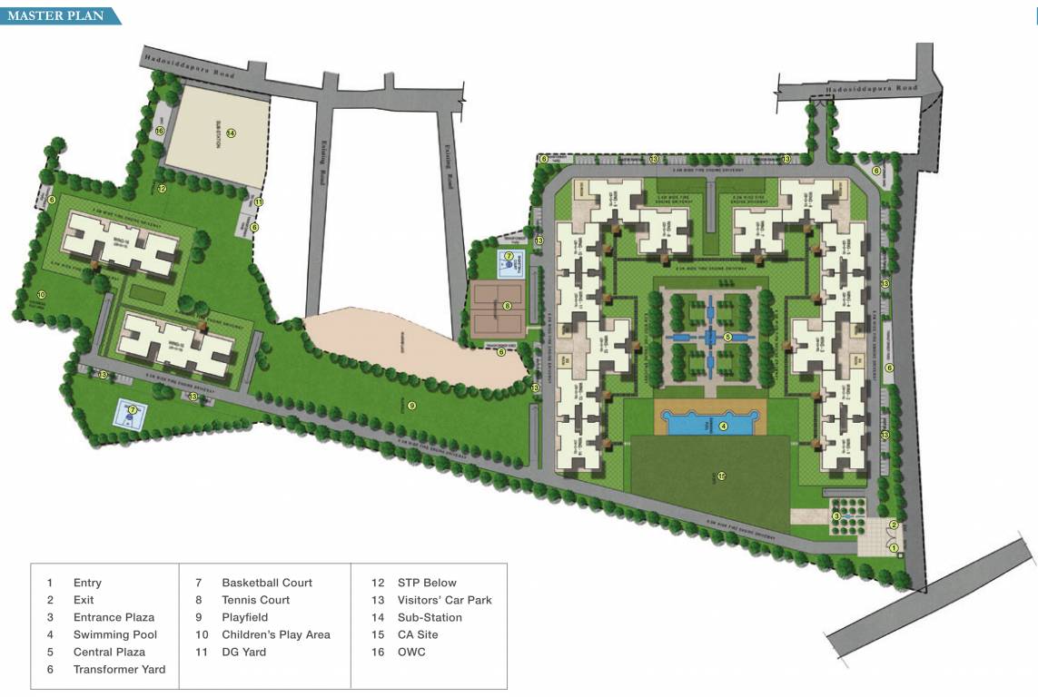 Images for Master Plan of Sobha Royal Pavilion Phase 1 Wing 6 And 7