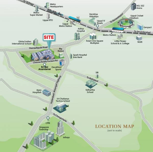  sri-sai-soukya Location Plan