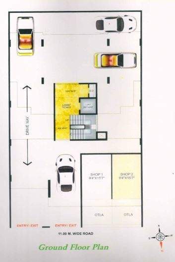  sai priya Cluster Plan