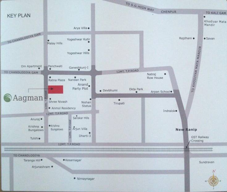 Images for Location Plan of Radhe Aagman