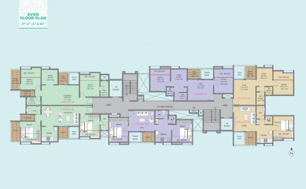  kunjban-phase-1b-building B Building Even Cluster Plan