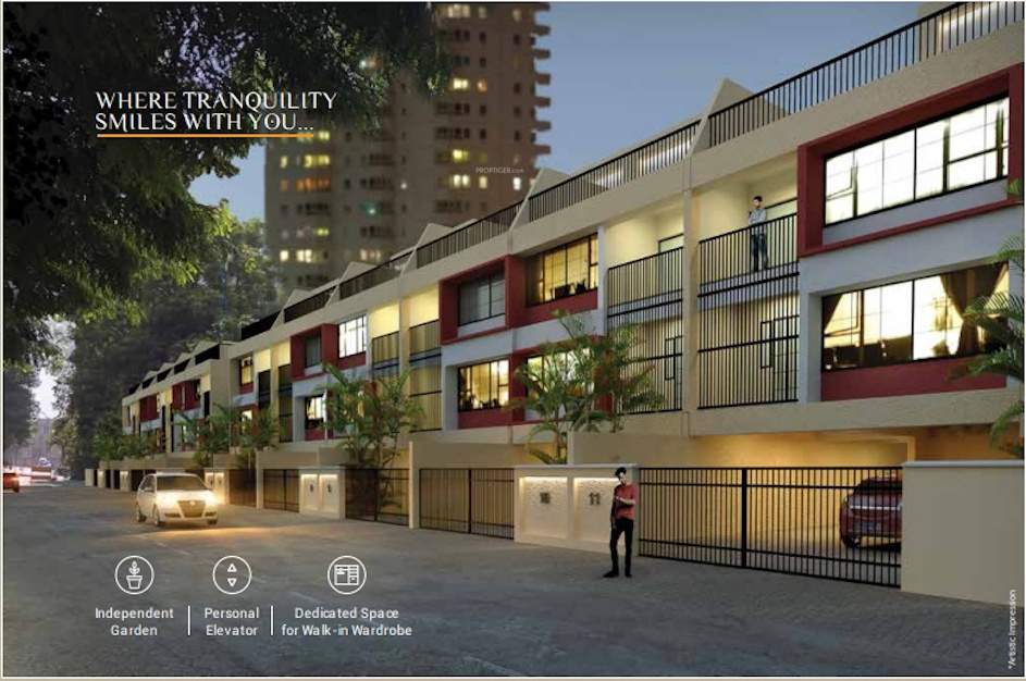  zinnia row houses Elevation