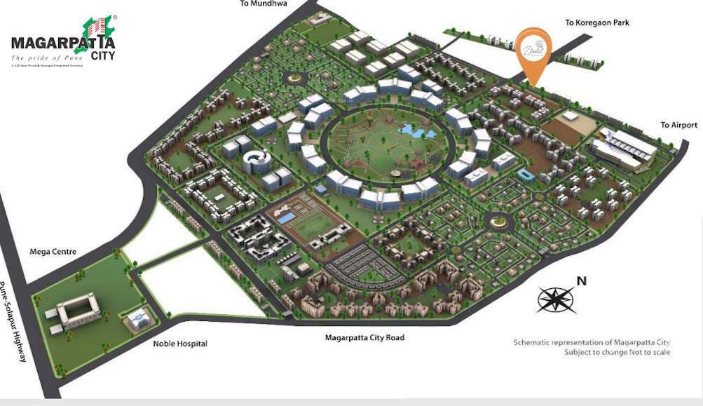  zinnia row houses Master Plan