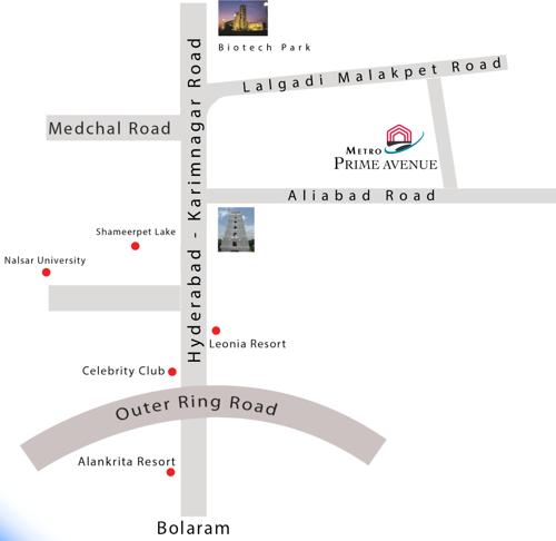 Images for Location Plan of Metro Prime Avenue