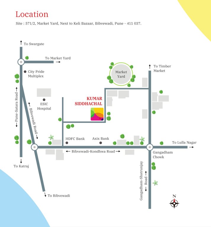  siddhachal a4 Location Plan