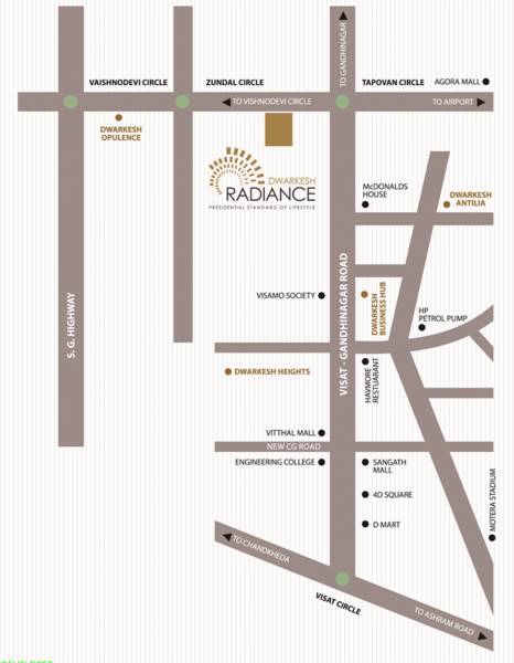Images for Location Plan of Dwarkesh Radiance
