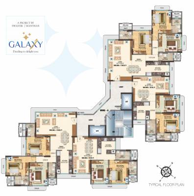  galaxy Manthan Galaxy Typical Cluster Plan