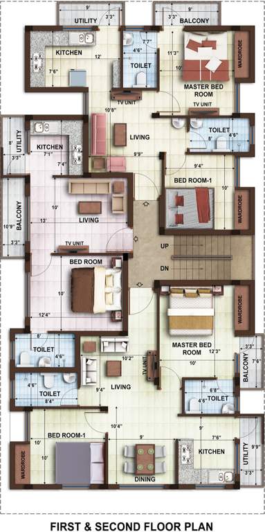 Images for Cluster Plan of Avigna AHPL Eminence Apartment