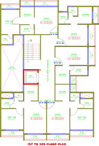 Images for Cluster Plan of Seven Satyam Plaza