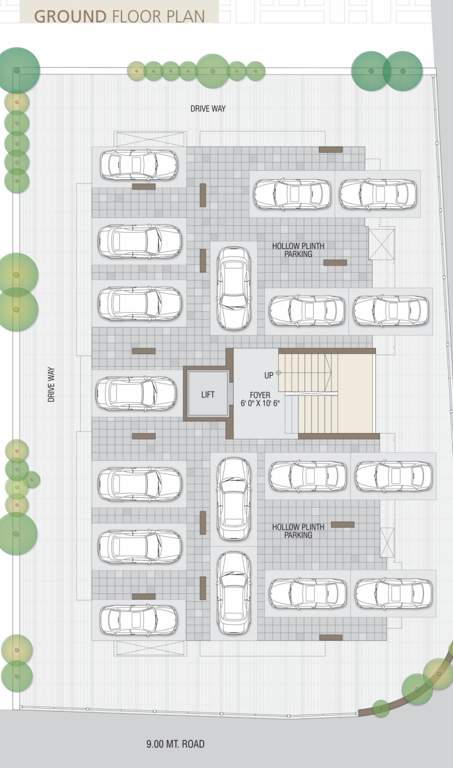 Images for Cluster Plan of Shivam Navkar Apartment