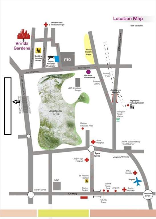 Images for Location Plan of Ashiana Vrinda Gardens