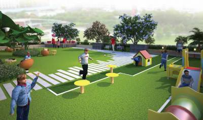  sai-vrindavan Children's play area