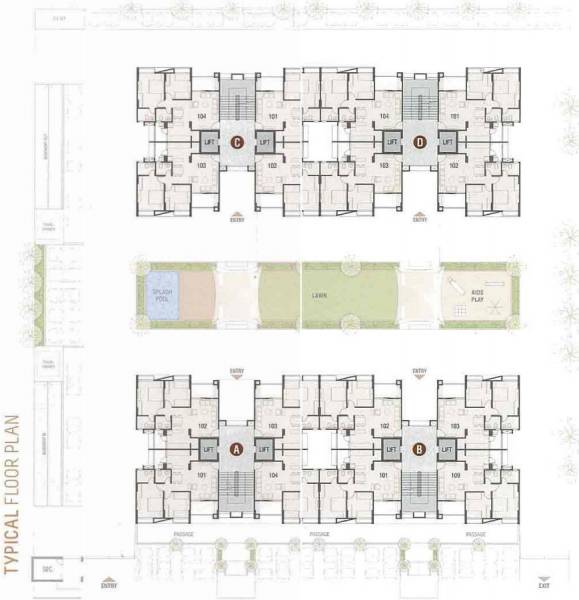 Images for Cluster Plan of Milap Shree Sanidhya Flora