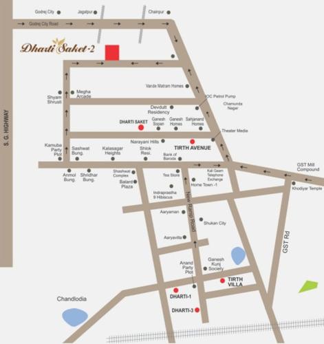 Images for Location Plan of Samarth Dharti Saket 2