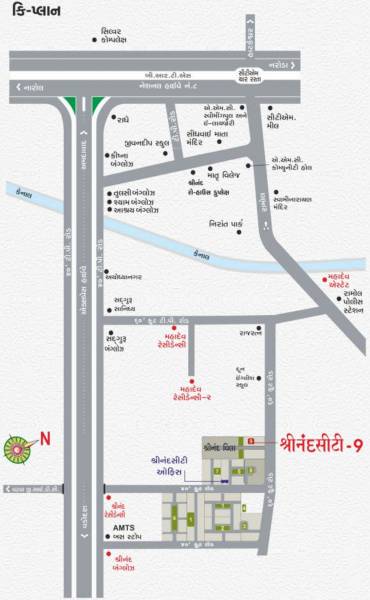 Images for Location Plan of Shree Nand City 9