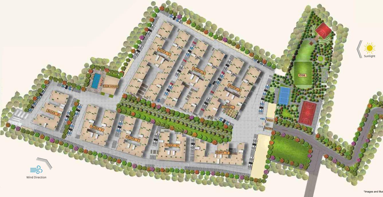 Images for Master Plan of Urbanrise Code Name Million Carats