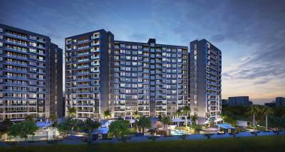Images for Elevation of Krisna Nirmaan Amorapolis A Wing