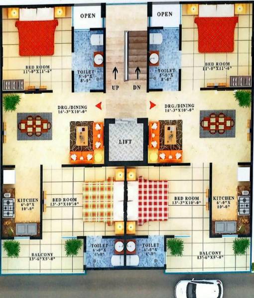 Images for Cluster Plan of USB Vihaan Group Housing Images for Cluster Plan of USB Vihaan Group Housing