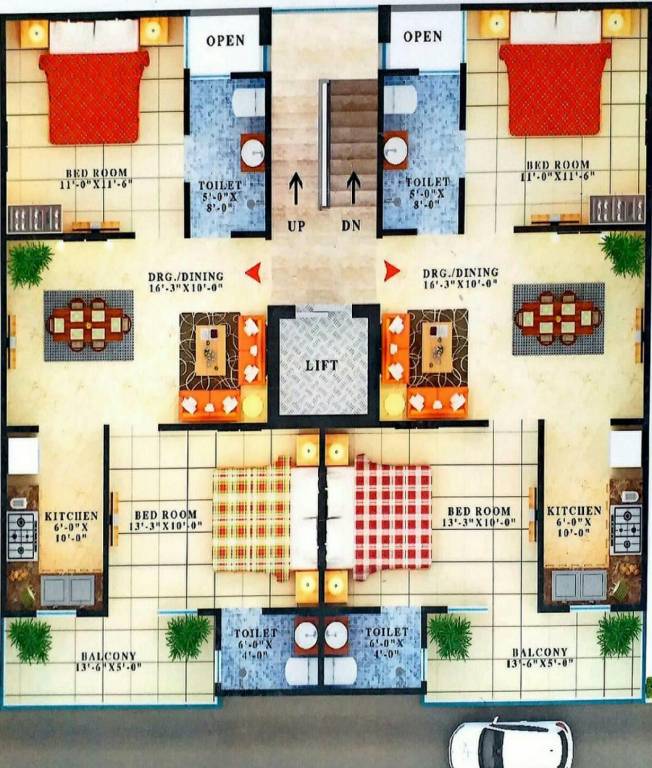 Images for Cluster Plan of USB Vihaan Group Housing