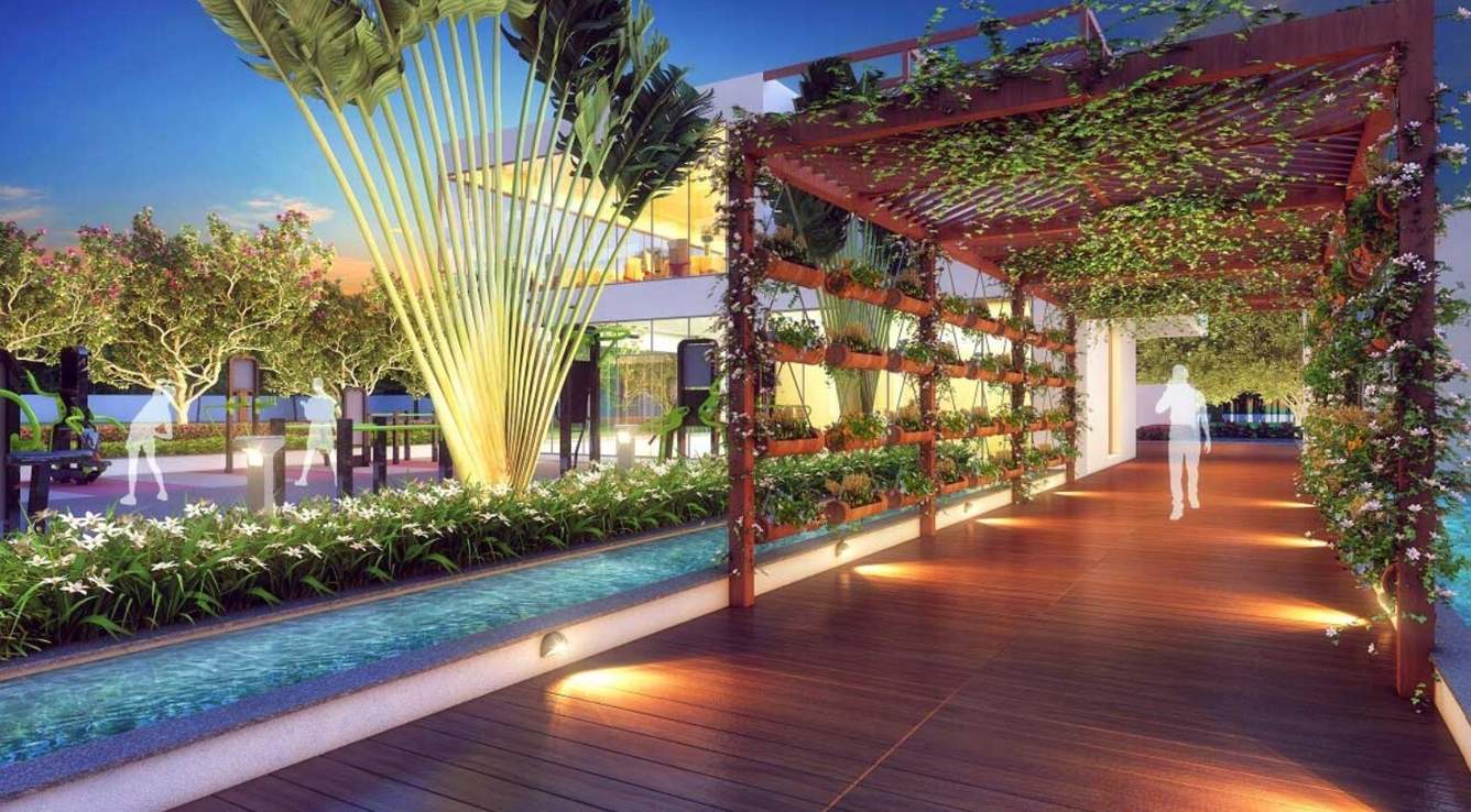  belair b and d building Pergola