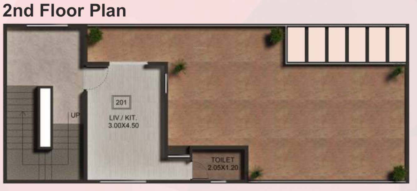  eminence Building   A Cluster Plan for 2nd Floor