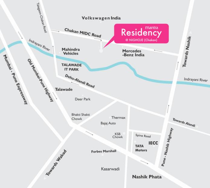 Images for Location Plan of Mantra Residency Phase 5