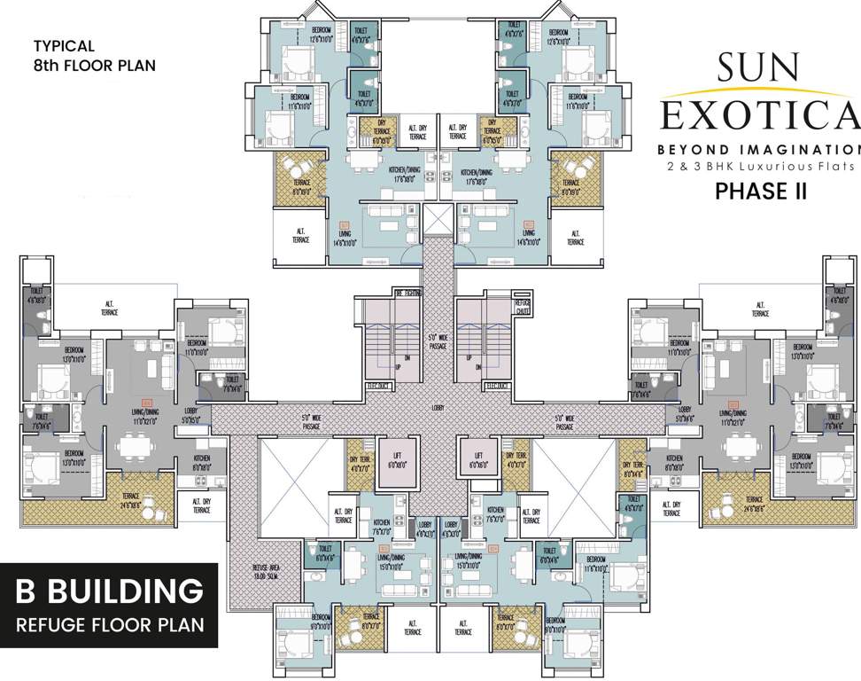 sun exotica phase 2 Images for Cluster Plan of Mittal Sun Exotica Phase 2