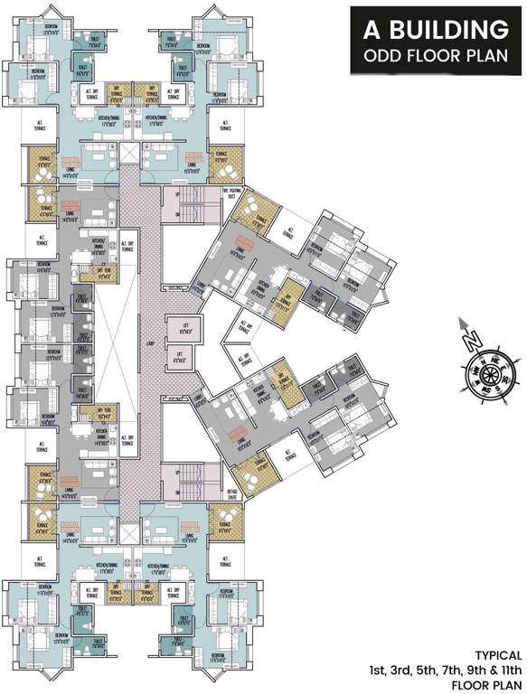  sun exotica phase 2 Images for Cluster Plan of Mittal Sun Exotica Phase 2